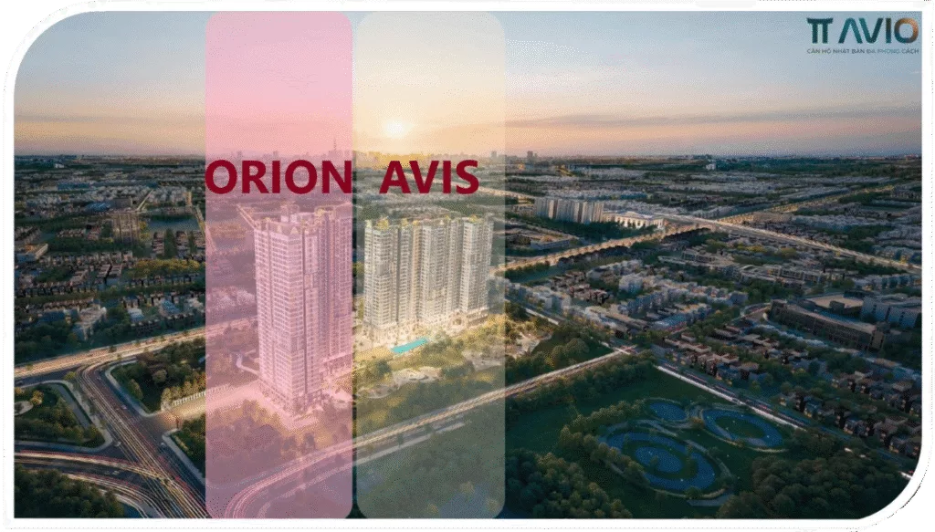 Phối cảnh 2 block của dự án TT Avio