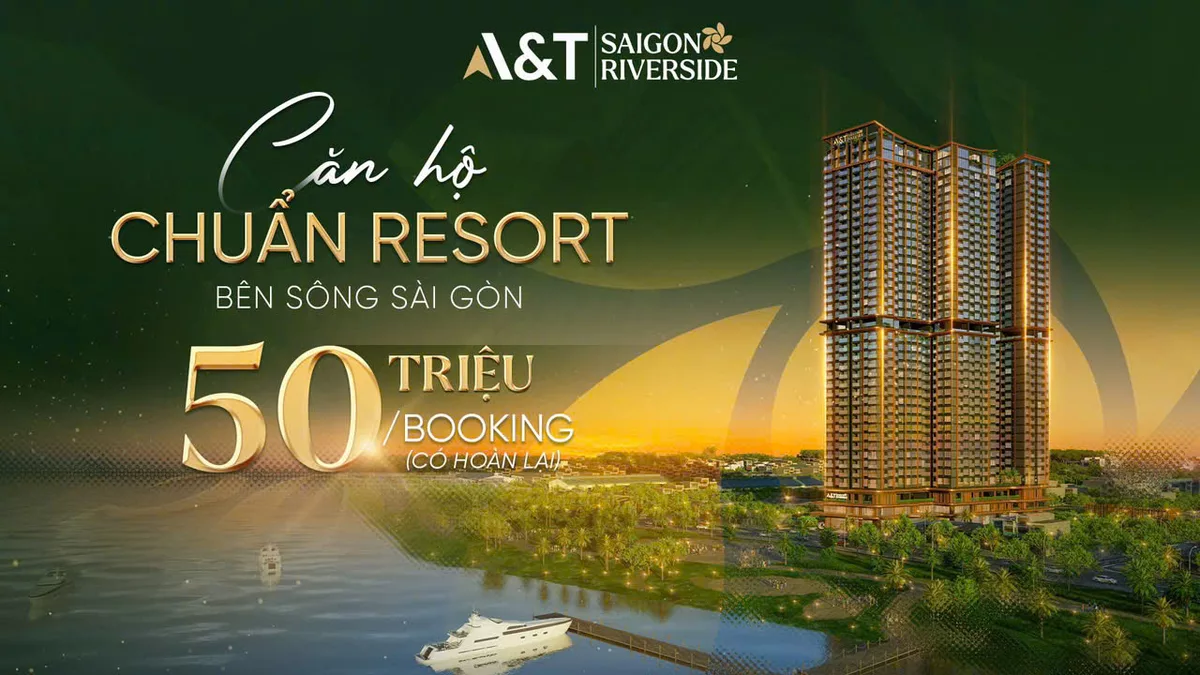 Chính thức nhận booking at saigon riverside