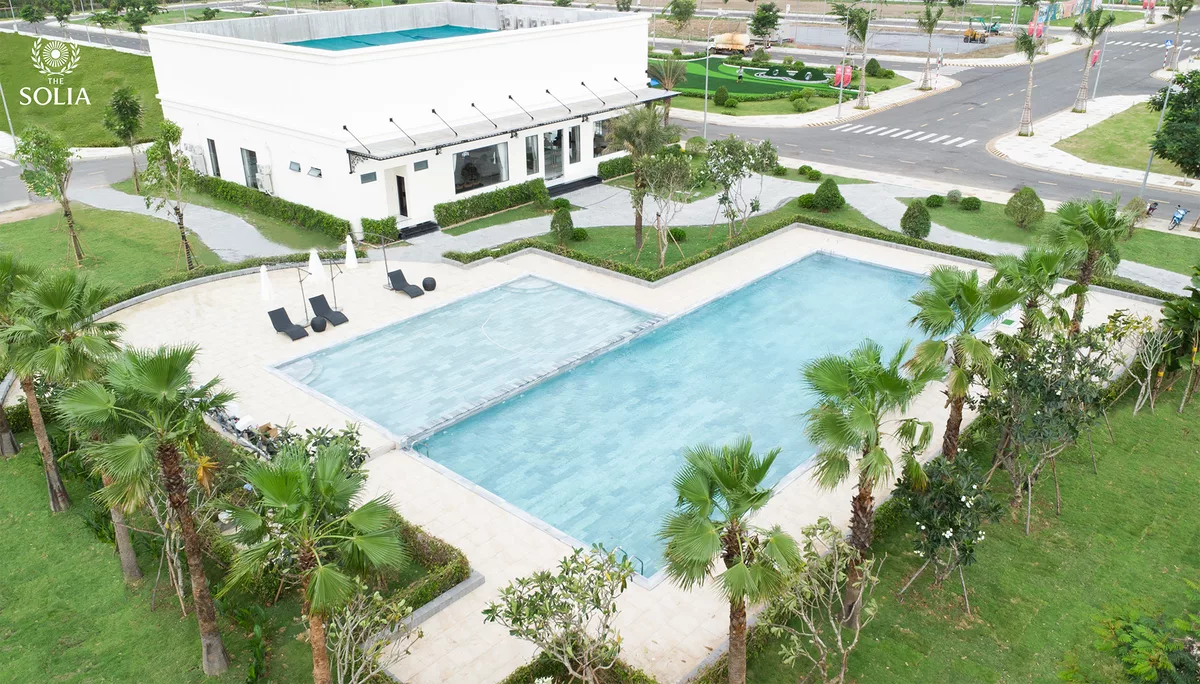 tiện ích HỒ BƠI VIEW 2 dự án The Solia