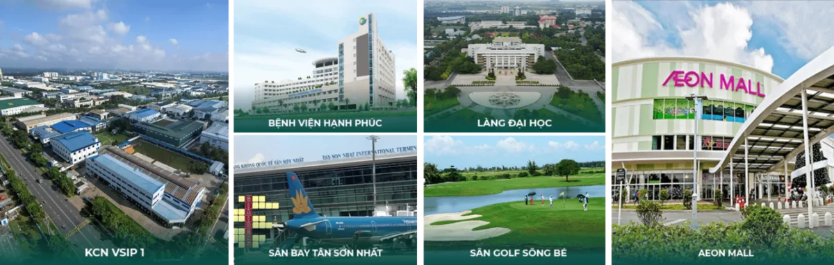 Tiện ích ngoại khu dự án at saigon riverside