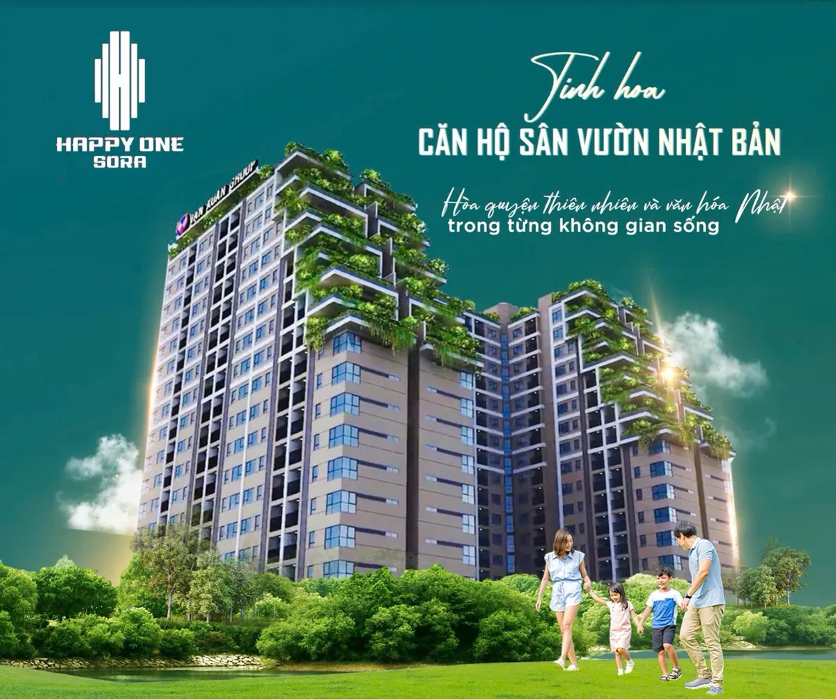 Happy One Sora mang đến không gian sống đậm chất Nhật Bản