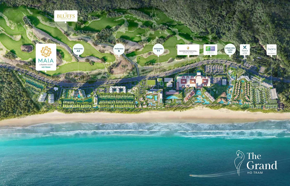 Maia Resort Ho Tram - điểm đến mới của thủ phủ du lịch Hồ Tràm